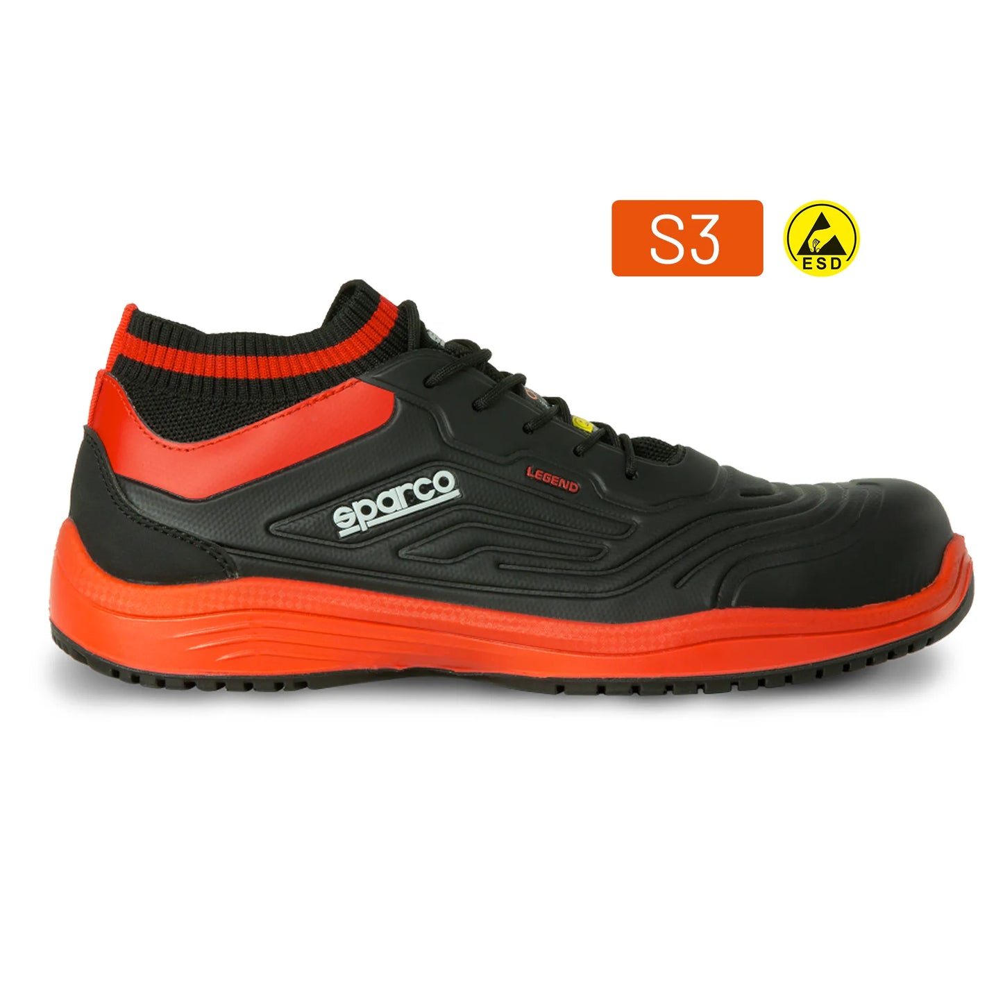 Sparco Legend Splitter ESD S3 SRC Scarpe Antinfortunistiche da lavoro Unisex - Adulto