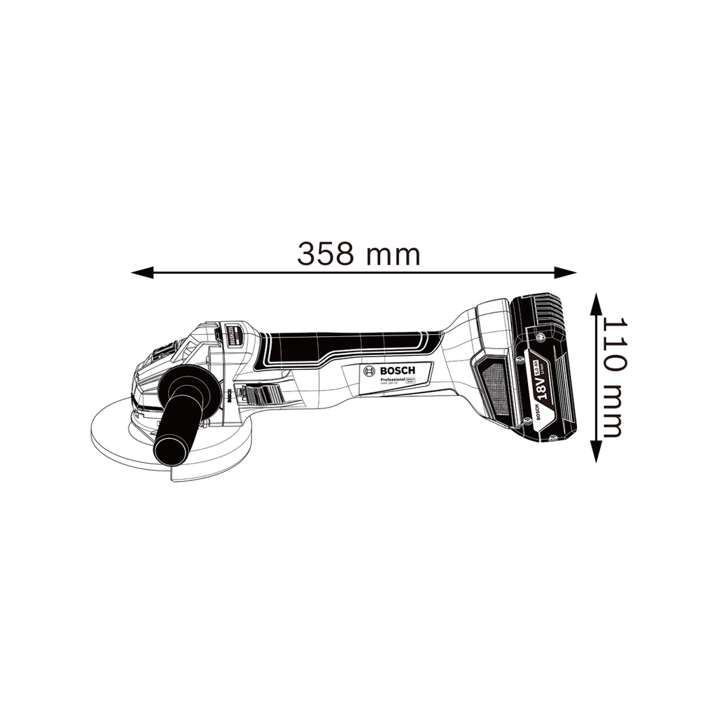 GWS 18V-10 PROFESSIONAL
