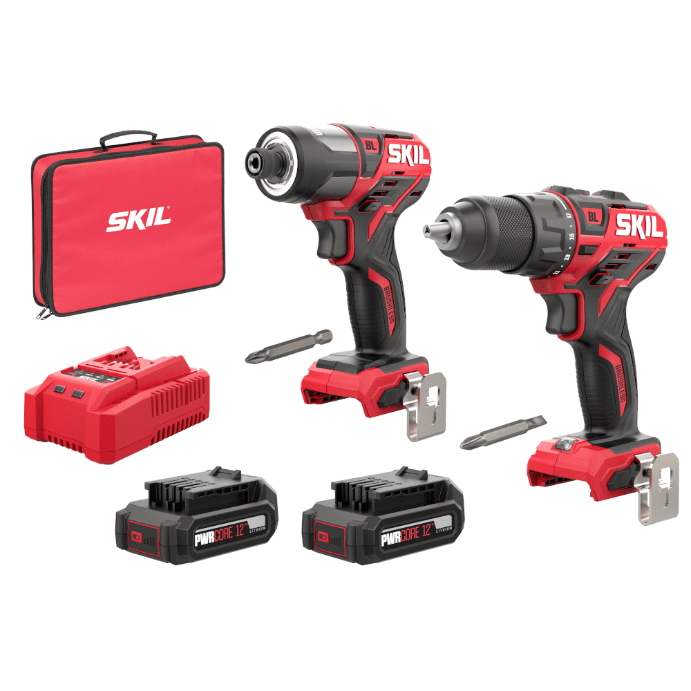 KIT COMBINATO SKIL 2351 EA - AVVITATORI A BATTERIA 18V NORMALE E AD IMPULSI