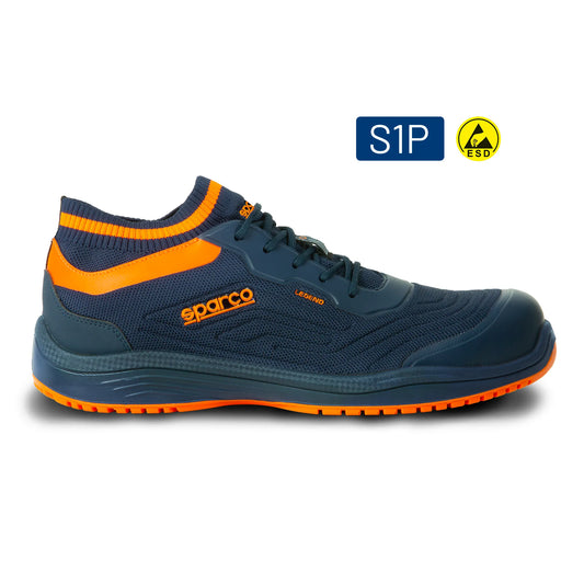 Sparco Legend Flap ESD S1P SRC Scarpe Antinfortunistiche da lavoro Unisex - Adulto
